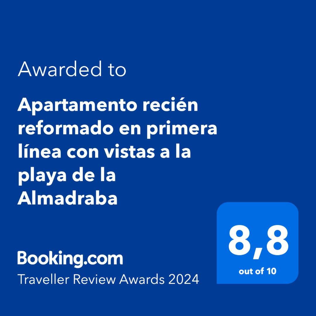 Apartamento Recien Reformado En Primera Linea Con Vistas A La Playa De La Almadraba Benicàssim Exteriör bild